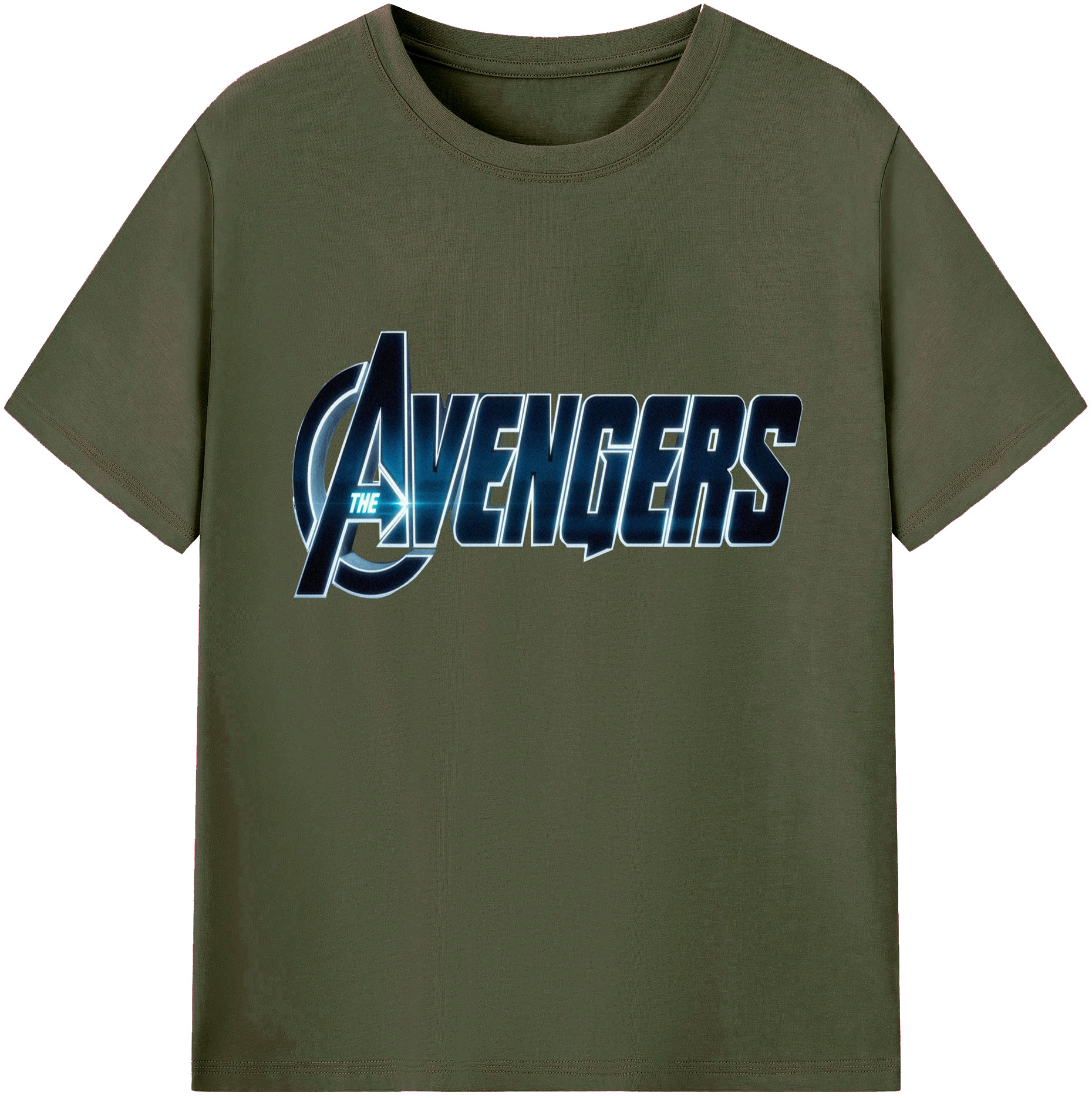 （画像用） アベンジャーズ The Avengers 綿100％ メンズ半袖Tシャツ｜肌触りやわらか＆通気性